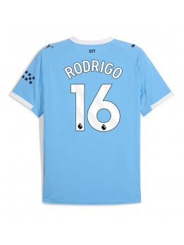 Billige Manchester City Rodri Hernandez #16 Hjemmedrakt 2025-26 Kortermet